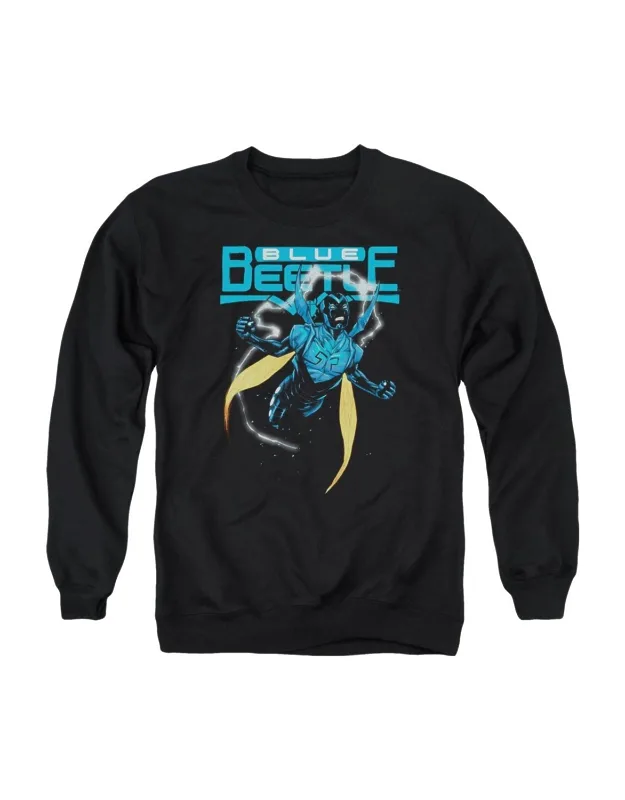 Justice League Of America Blue Beetle Crewneck Sweatshirt