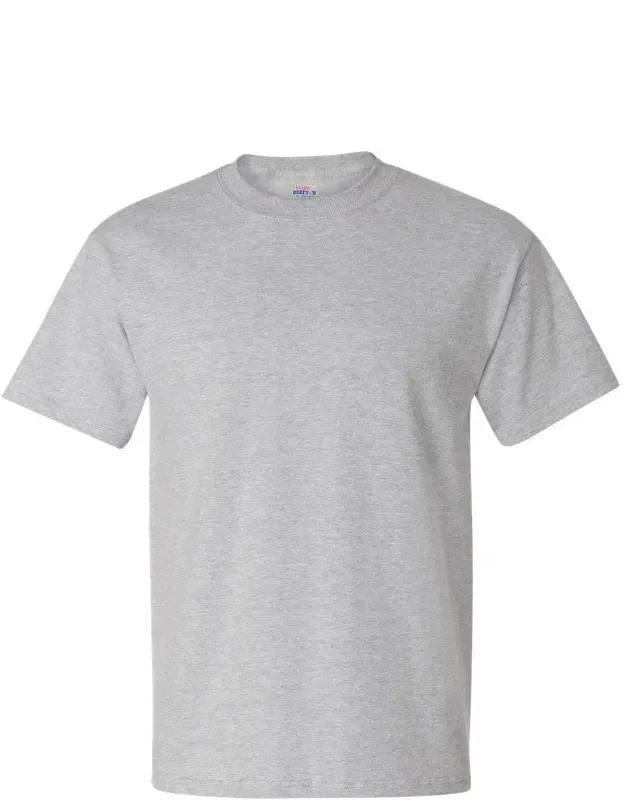 Hanes Beefy-t With 6.1 Oz./yd, Pre-shrunk 100% Ringspun Cotton And Shoulder-to-shoulder Taping