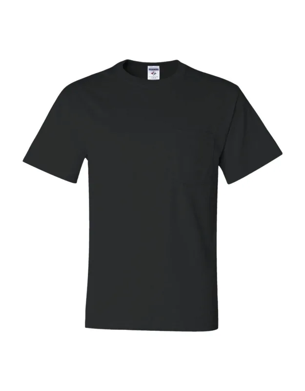 Dri-power T-shirt With A Pocket - Advanced Moisture-management Performance, Noticeably Softer Hand