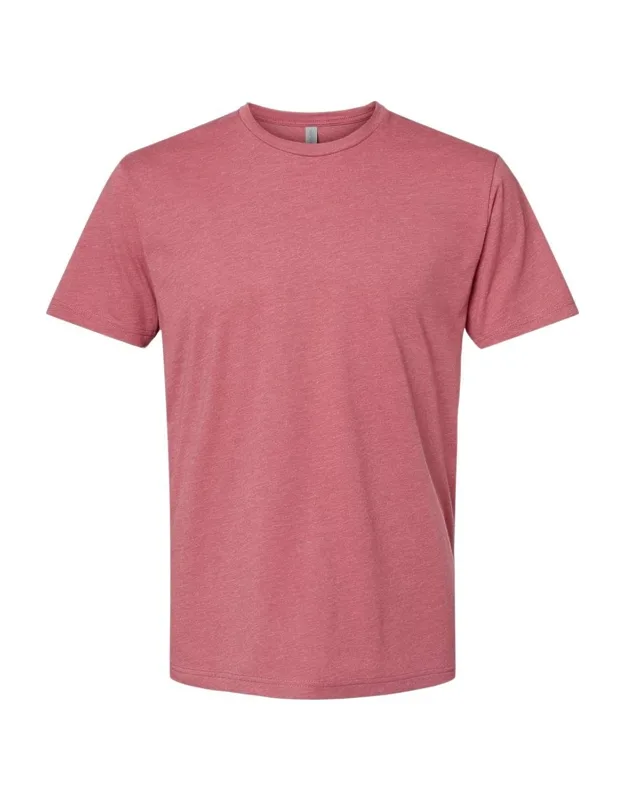 Next Level Cvc T-shirt With Set-in 1x1 Baby Rib Collar And Tear Away Label.