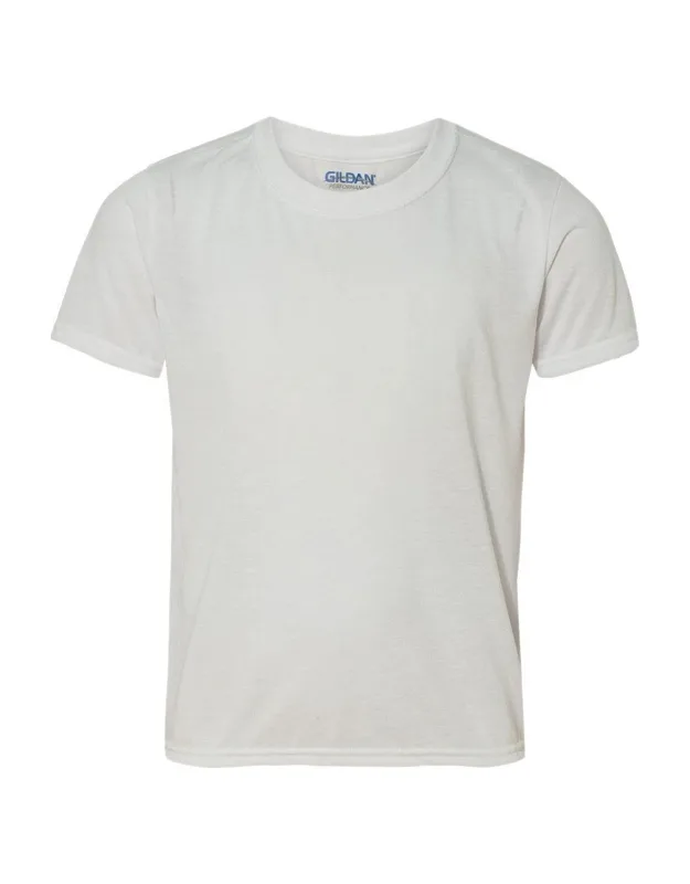 Performance Youth T-shirt With Moisture Management And Odor Control