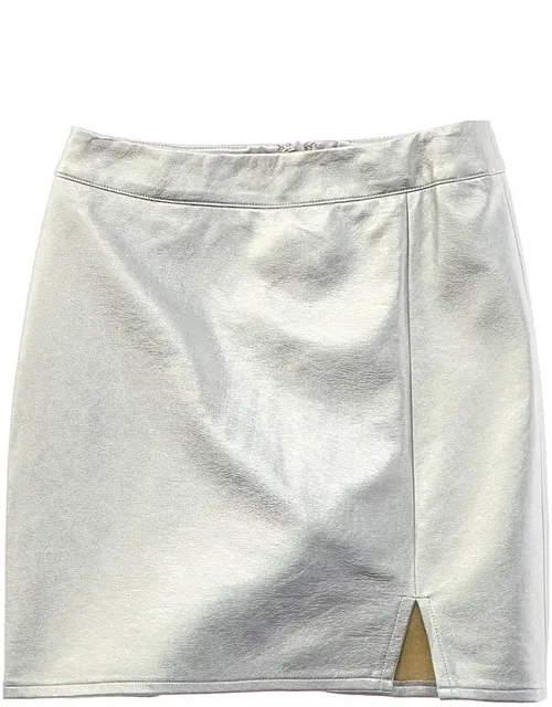 Alex Skirt Faux Leather Skirt