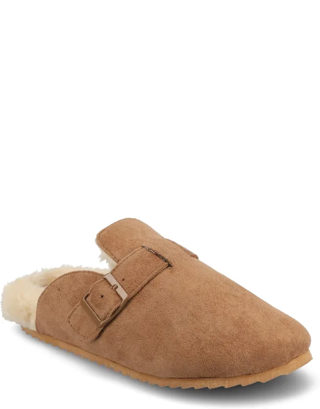 Ardenn Slippers With Memory Foam And Soft Faux Fur Lining