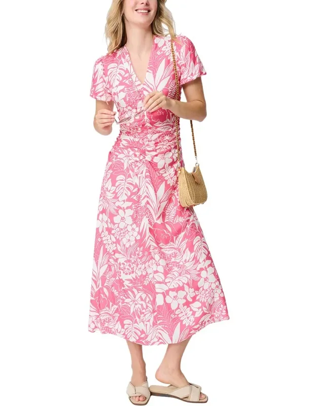 Fernanda Silk-blend Dress