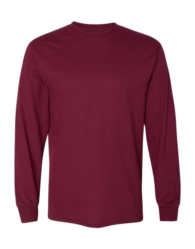 Gildan Dryblend Long Sleeve T-shirt With Moisture Management Properties, Classic Fit