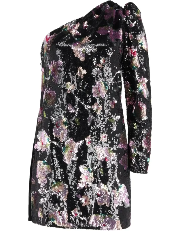 One-shoulder Mini Dress