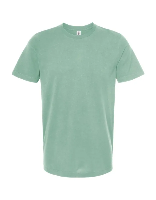 Tultex Combed Cotton T-shirt - 100% Combed Ring-spun Usa Premium Cotton Fine Jersey