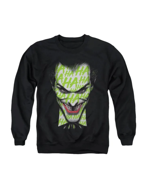 Batman Ha Ha Smile Crewneck Sweatshirt
