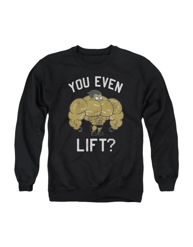 Teen Titans Go You Lift Crewneck Sweatshirt
