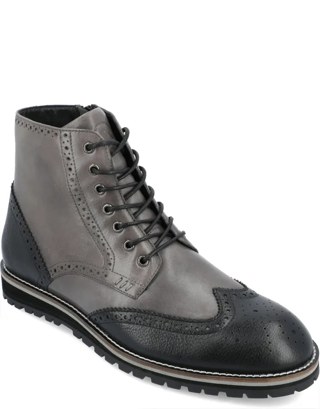 Elijah Wingtip Ankle Boot