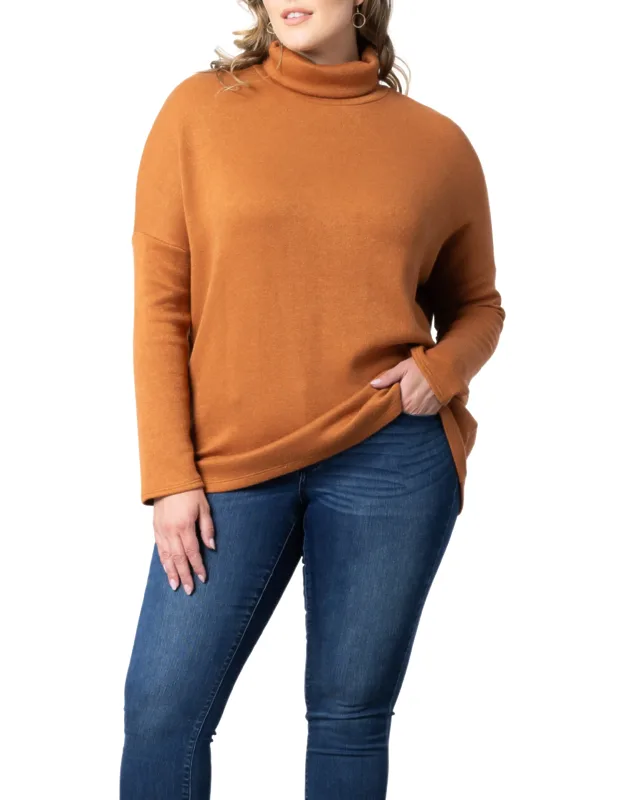 Turtleneck Tunic Sweater