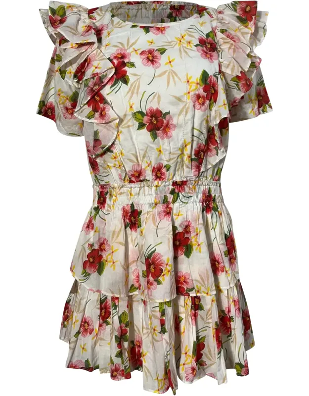 Floral Printed Mini Dress