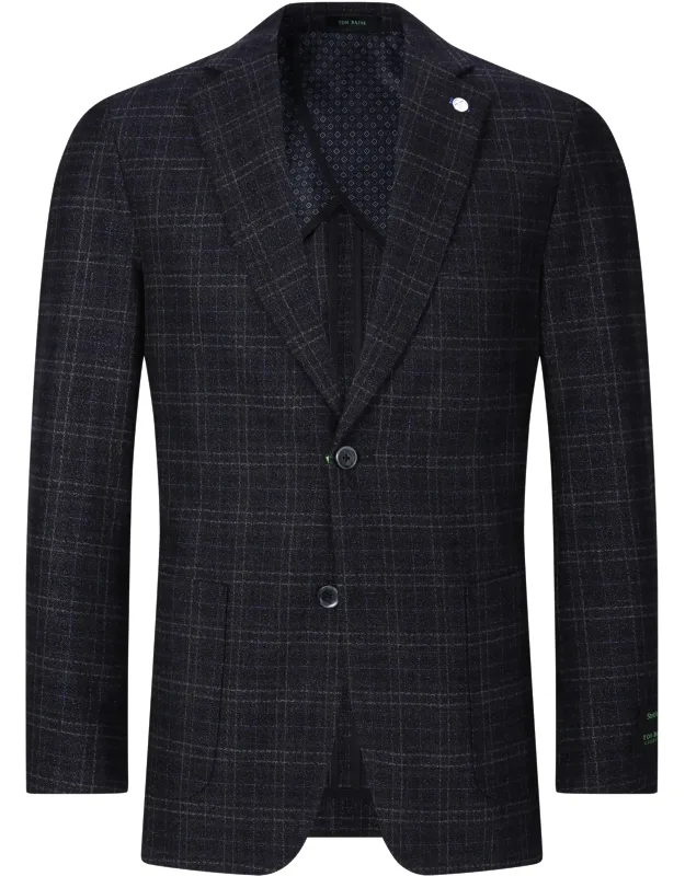 Performance Plaid Cashmere Feel Stretch Sport Coat