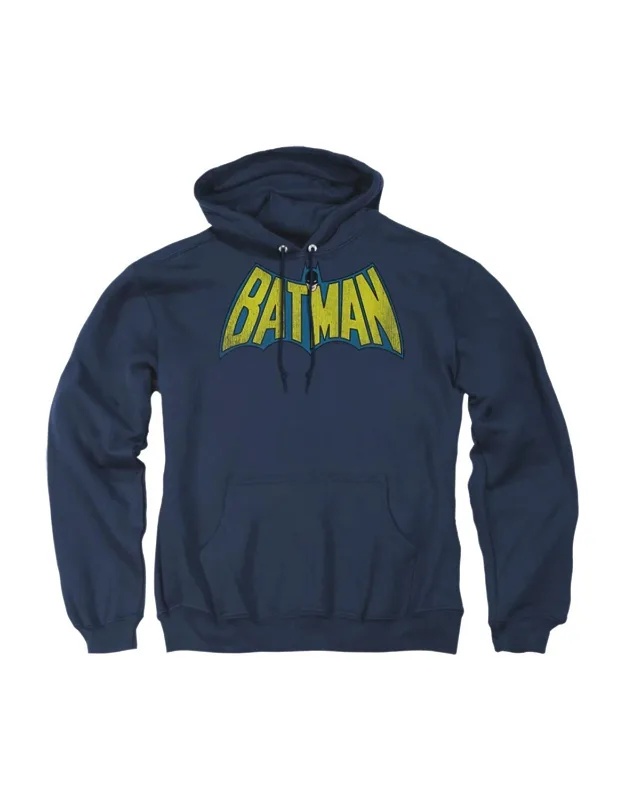 Dc Comics Classic Batman Logo Hoodie / Hooded Sweatshirt - Stylish And Everyday Wear