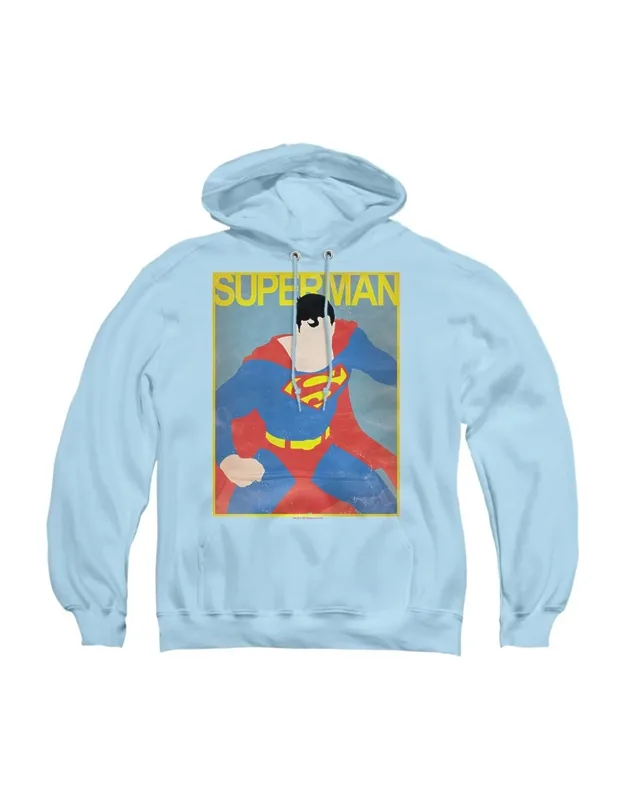 Superman Simple Poster Hoodie
