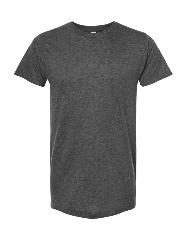 Fine Jersey T-shirt - Pre-shrunk 100% Ringspun Cotton, Ribbed Crewneck Collar