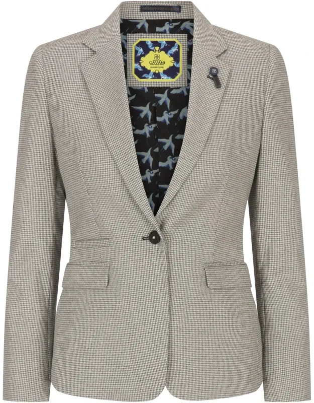 Tweed Tailored Fit Wool Blend Blazer