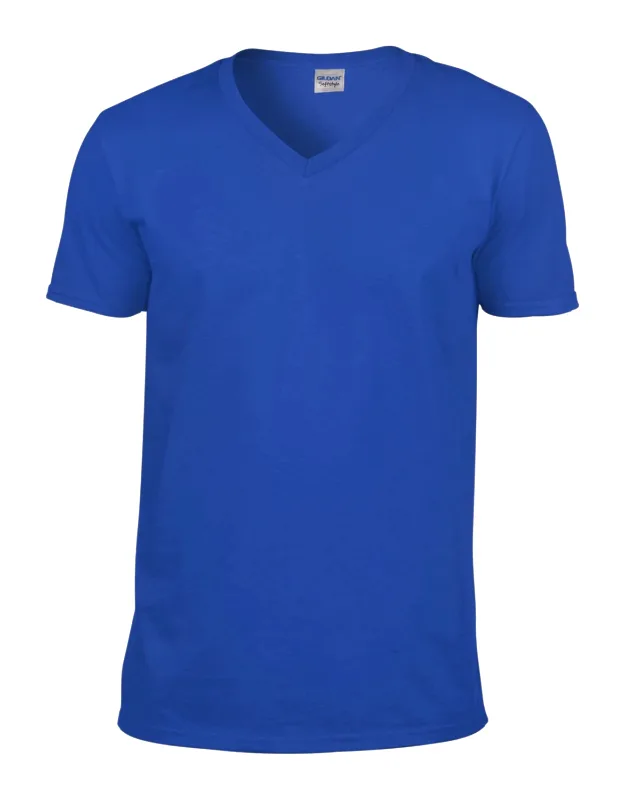 Soft Style V-neck Short Sleeve T-shirt