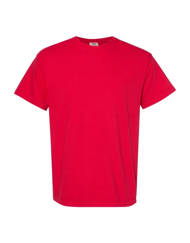 Garment-dyed Heavyweight T-shirt, Relaxed Fit, Soft Ring Spun Fabric