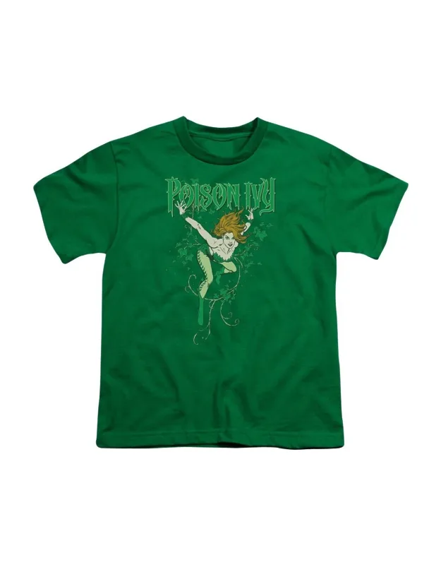 _poison Ivy Short Sleeve Youth Tee / T-shirt - Stylish And Great For Everyday Wear_