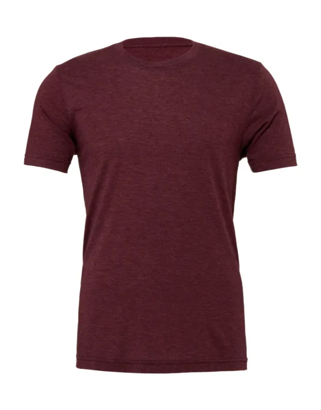 Canvas Triblend Crew Neck T-shirt - Soft Fabric, Retail Fit