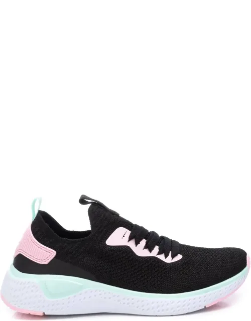 Lace-up Sneakers With Durable Non-slip Rubber Sole