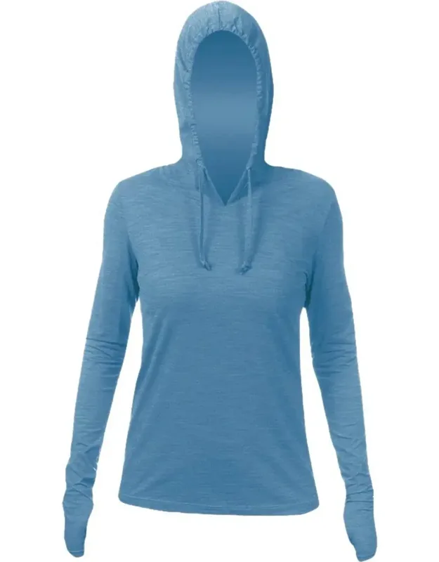 Breeze Tech Hooded T-shirt With Featherweight Stretch And Upf 30+ Protection