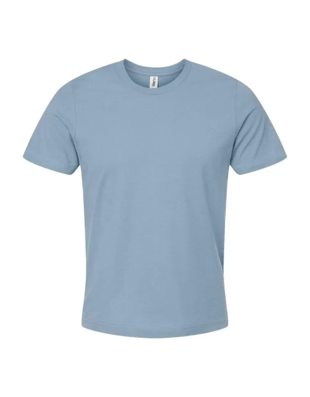 Premium Cotton T-shirt - 100% Combed Ringspun Cotton, Pre-washed To Minimize Shrinkage