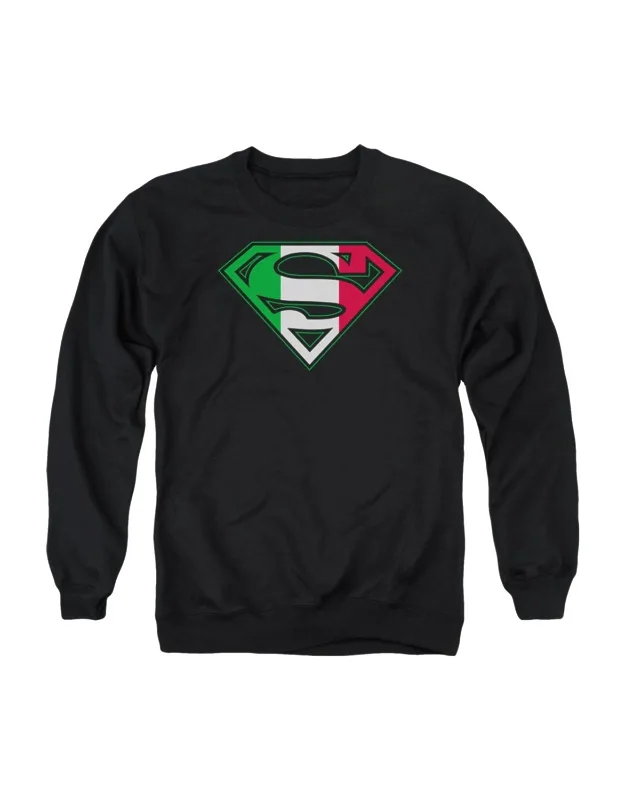 Superman Italian Shield Crewneck Sweatshirt