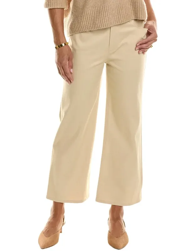 Wide Leg Pant With Belt Loops And Five-pocket Styling