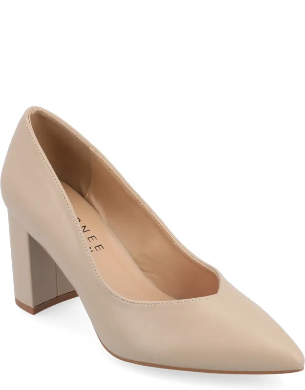 Simonne Pumps With 3-inch Block Heel And Tru Comfort Foam Insole