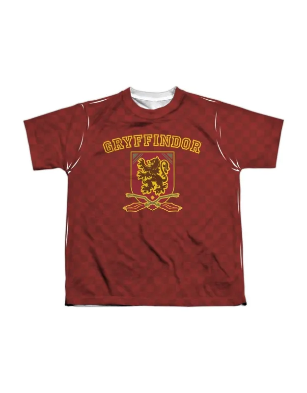 Harry Potter Weasley Sweater Short Sleeve Poly Crew Tee - Stylish For Everyday Wear