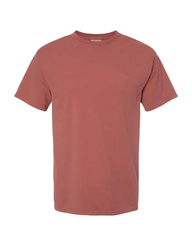 Comfortwash T-shirt 100% Ringspun Cotton Double-needle Coverstitched
