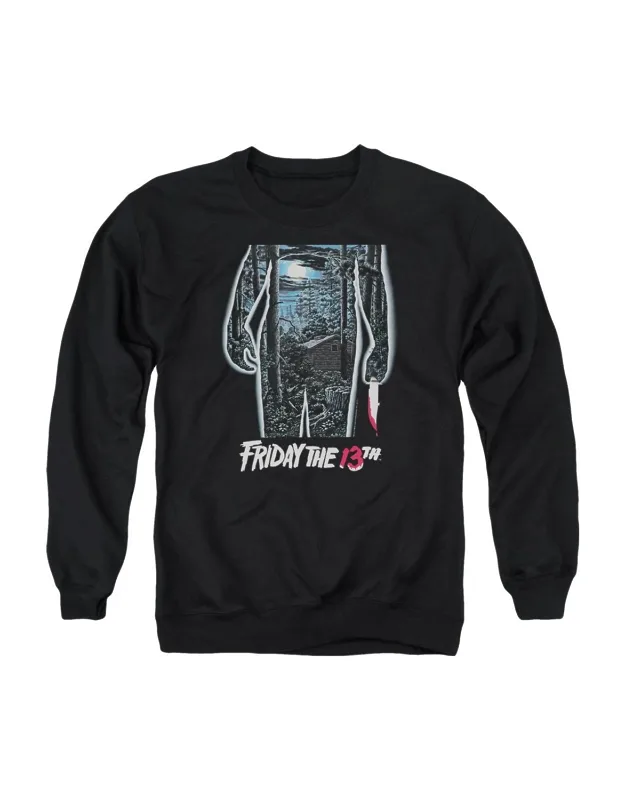 Friday The 13th Poster Crewneck Sweatshirt