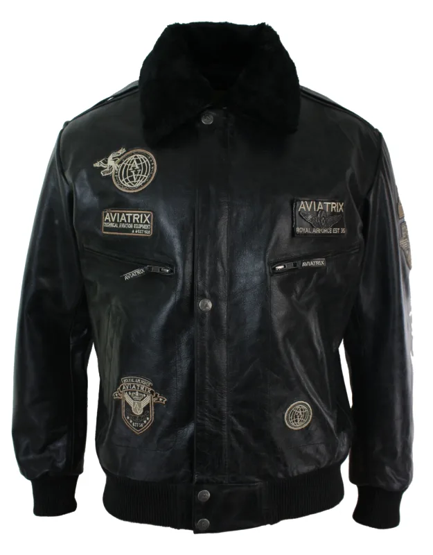 Aviator Leather Jacket