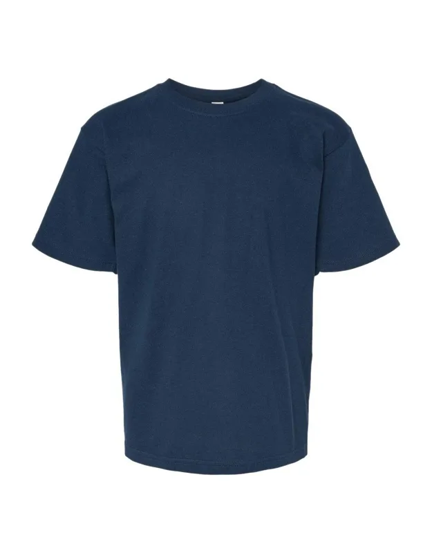 Youth Gold Soft Touch T-shirt, 100% Preshrunk Cotton, Cover Seamed Neckline