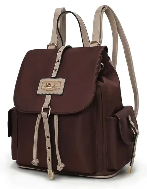 Paula Backpack - Lightweight Nylon, Spacious Compartment