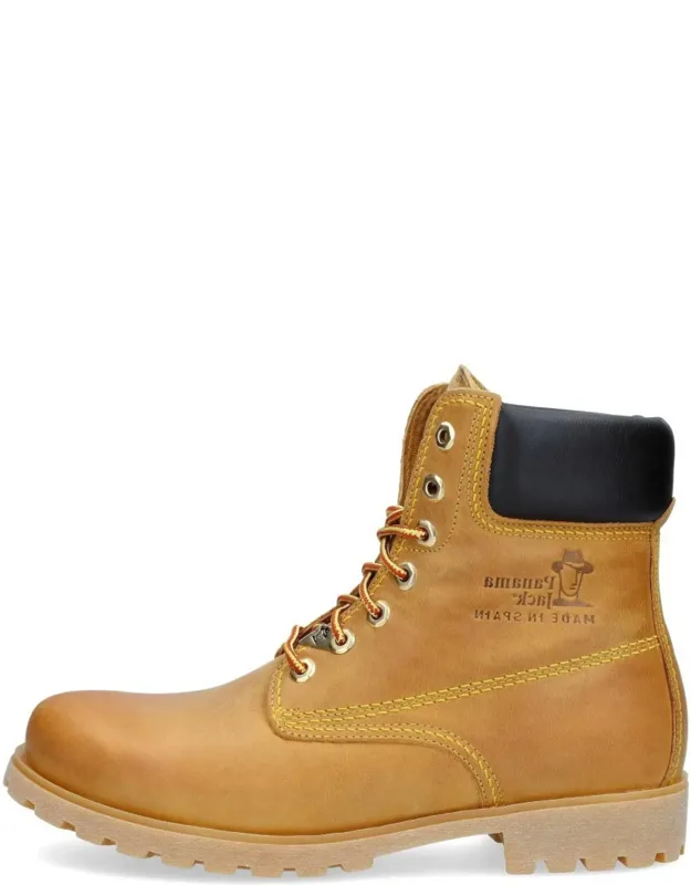 Panama Jack Panama 03 C1 - Leather Ankle Boots With Waterproof Design And Durable Rubber Sole