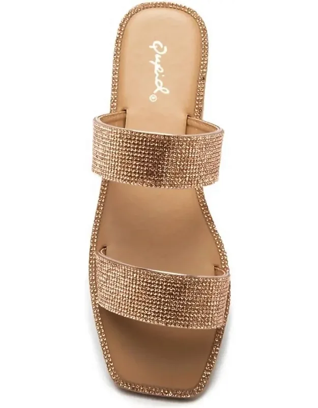 Rhinestone Sandals