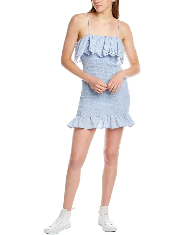 Smocked Mini Dress