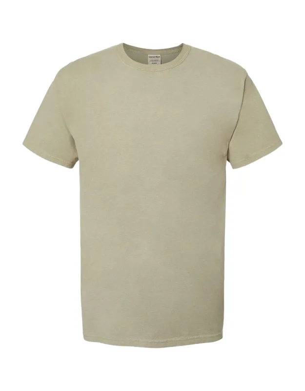 Comfortwash T-shirt 100% Ringspun Cotton Double-needle Coverstitched