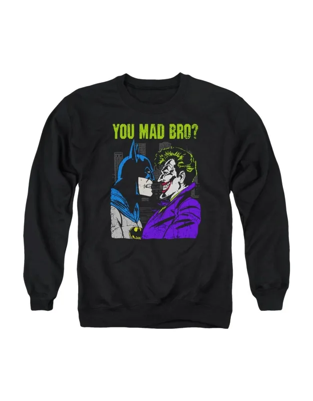 Dc Comics Mad Bro Crewneck Sweatshirt