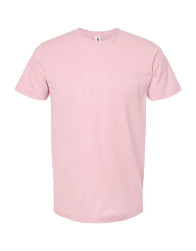 Fine Jersey T-shirt - 4.5 Oz., Pre-shrunk 100% Ringspun Cotton, Double-needle Stitching