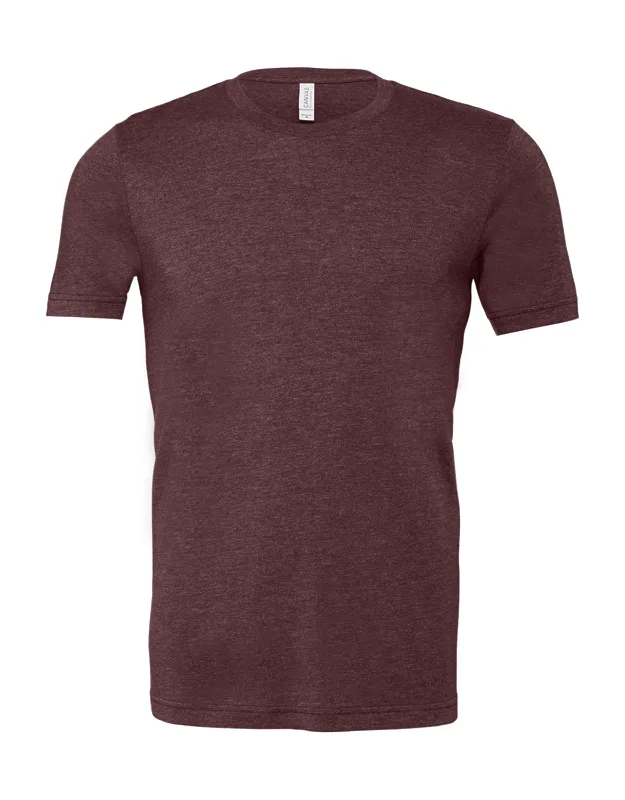 _canvas Jersey Crew Neck Short Sleeve T-shirt With Ribbed Neckline And Double Needle Stitched Hem_