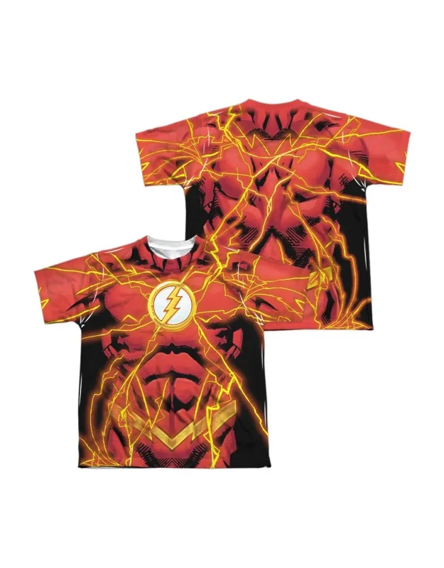 Justice League Of America Flash 52 Bolt Short Sleeve Tee