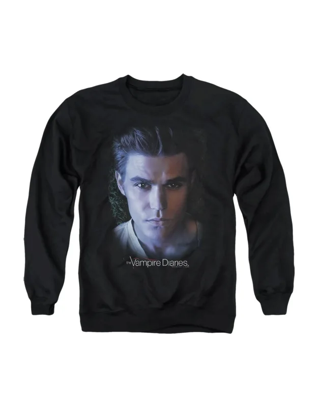 Vampire Diaries Adult Crewneck Sweatshirt - Stylish For Everyday Wear, 50% Cotton And 50% Polyester