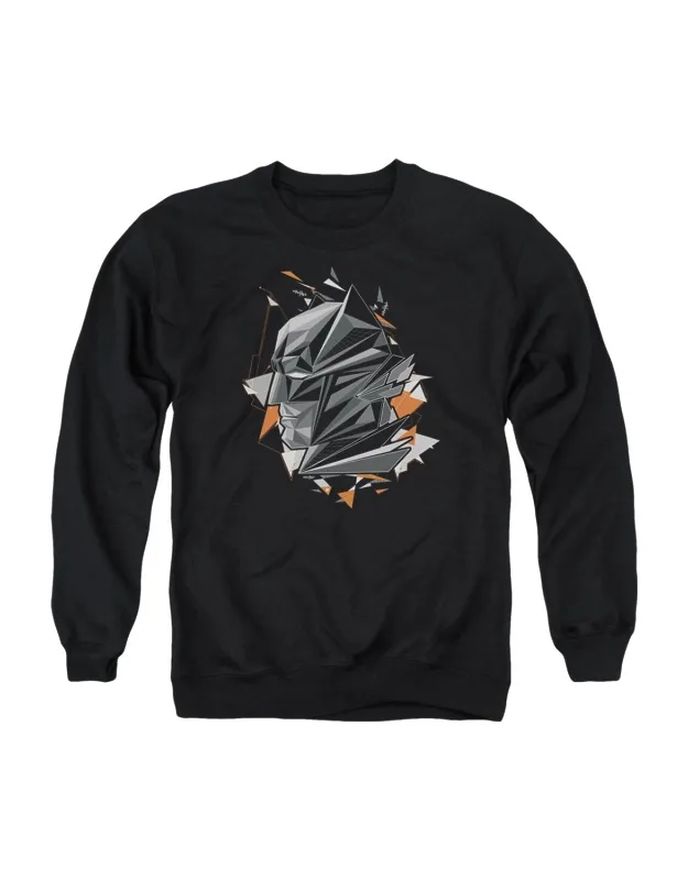 Batman V Superman Bat Head Tech Crewneck Sweatshirt