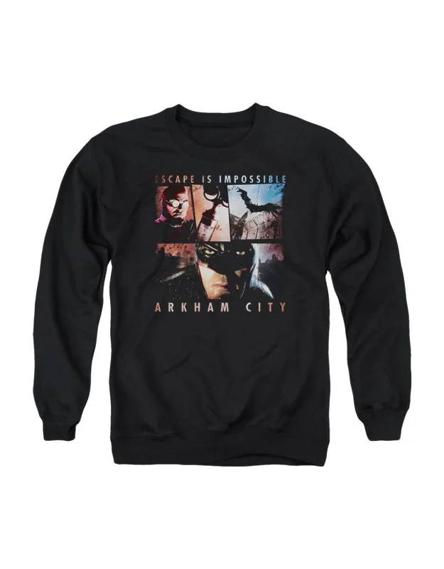 Batman Arkham City Escape Is Impossible Crewneck Sweatshirt
