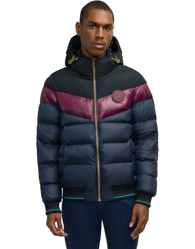 Lightweight Padded Jacket With Contrast Detail