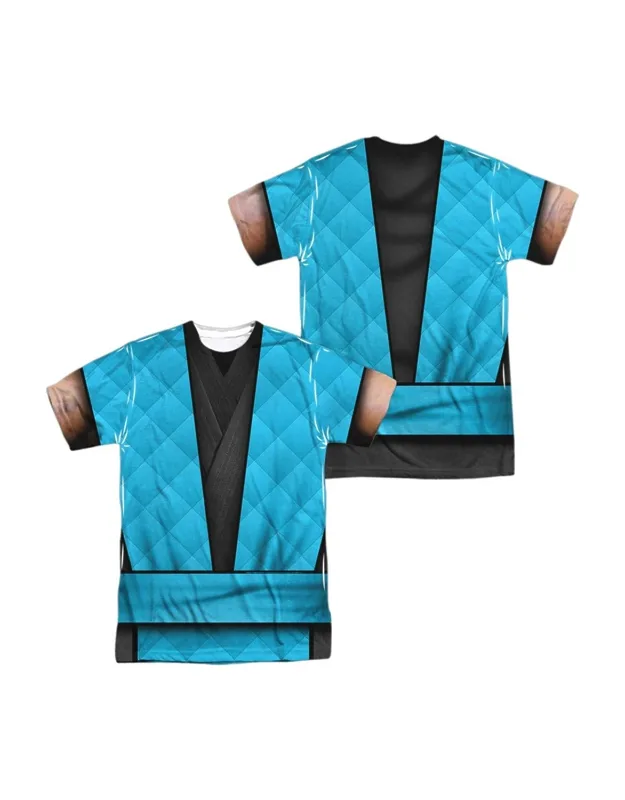 Mortal Kombat Klassic Sub Zero Outfit Short Sleeve Tee